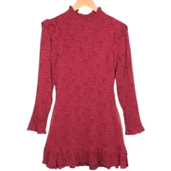 Mini Red Dress - Picture 2 of 14